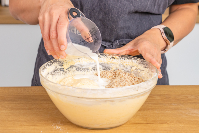 Milch in Masse geben