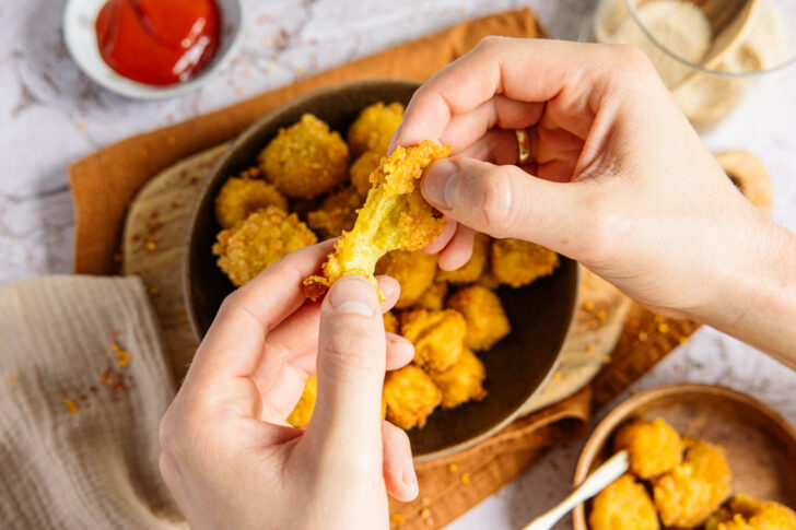 Vegane Chili Cheese Nuggets