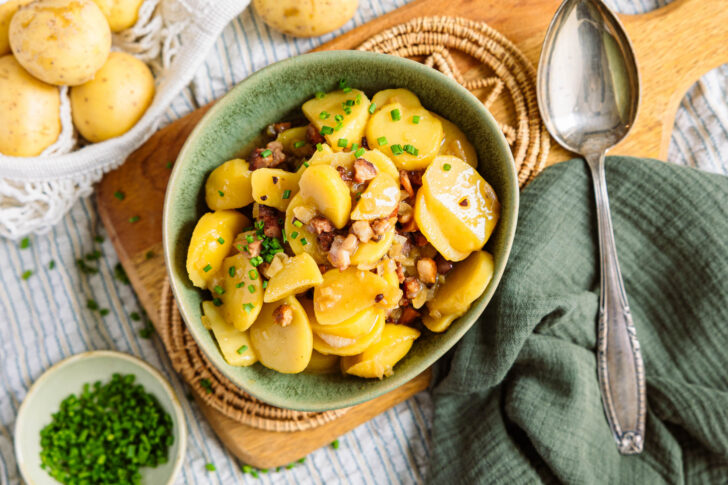 Warmer Kartoffelsalat nach Omas Rezept
