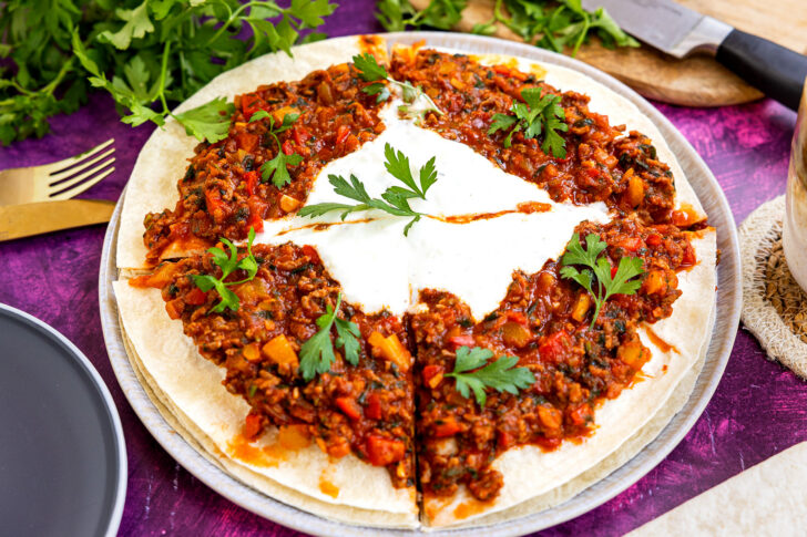 Yaglama: Türkische Lasagne Nahaufnahme