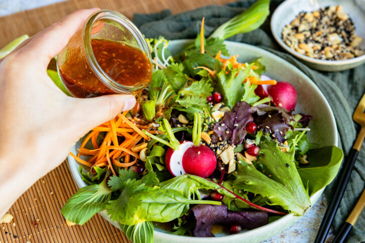 Asiatisches Salatdressing