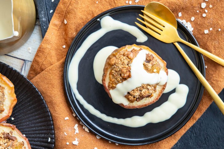 Bratapfel mit Füllung aus dem Airfryer