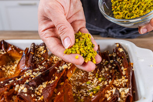 Crinkle Cake dekorieren