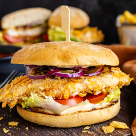 Crispy-Chickenburger