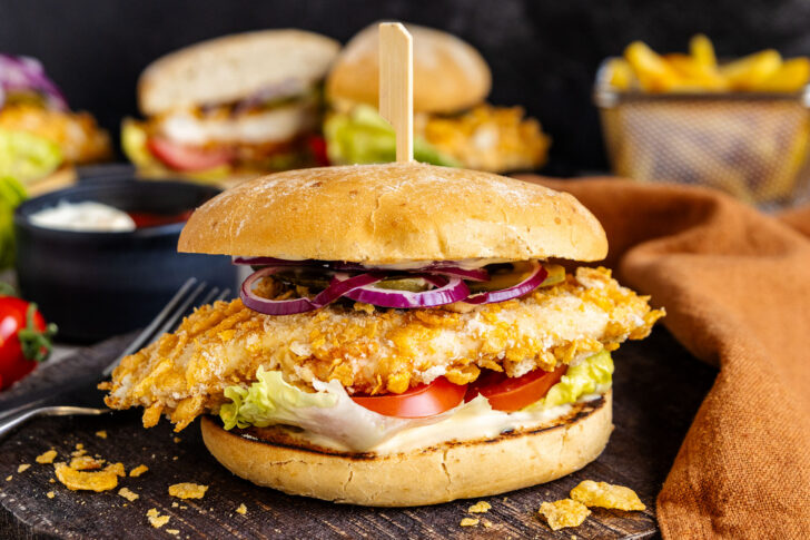 Crispy-Chickenburger