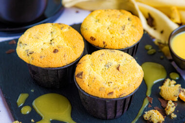 Eierlikör-Muffins Titelbild nah