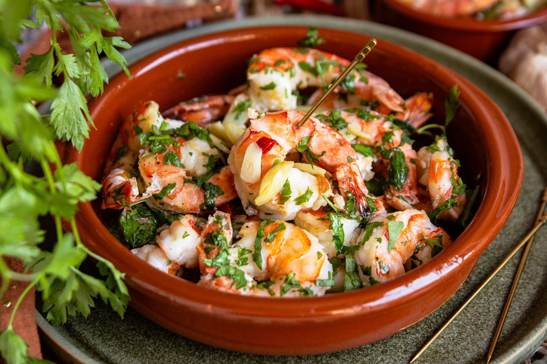 Gambas al Ajillo - Garnelen in Knoblauchöl