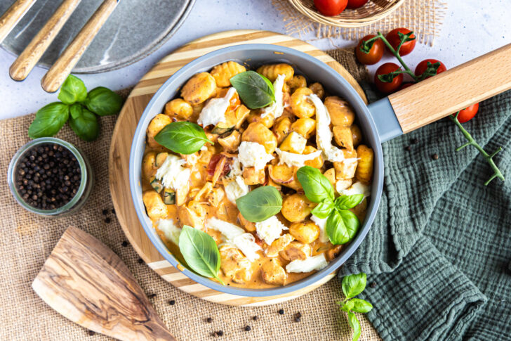 Gnocchi-Hähnchen-Pfanne