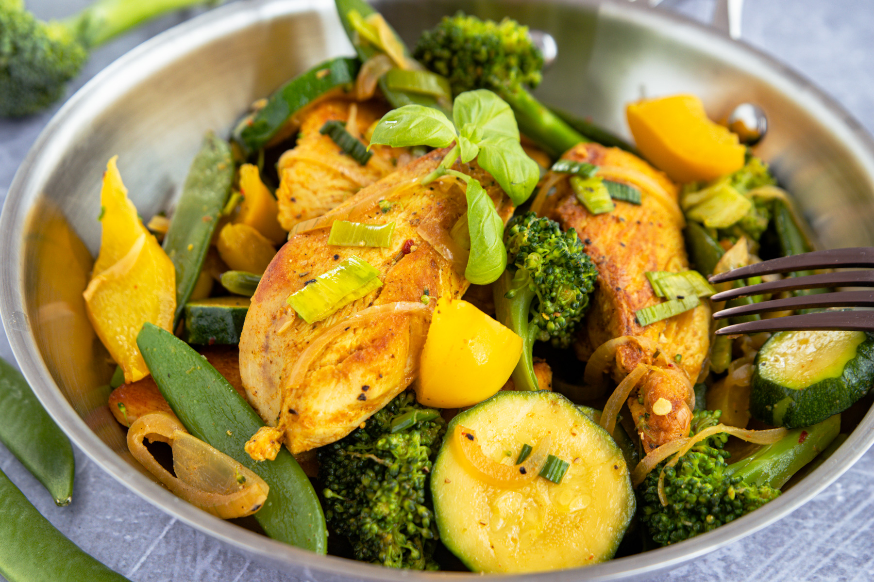 Gemüsepfannen-Rezepte: schnell, bunt &amp; gesund genießen