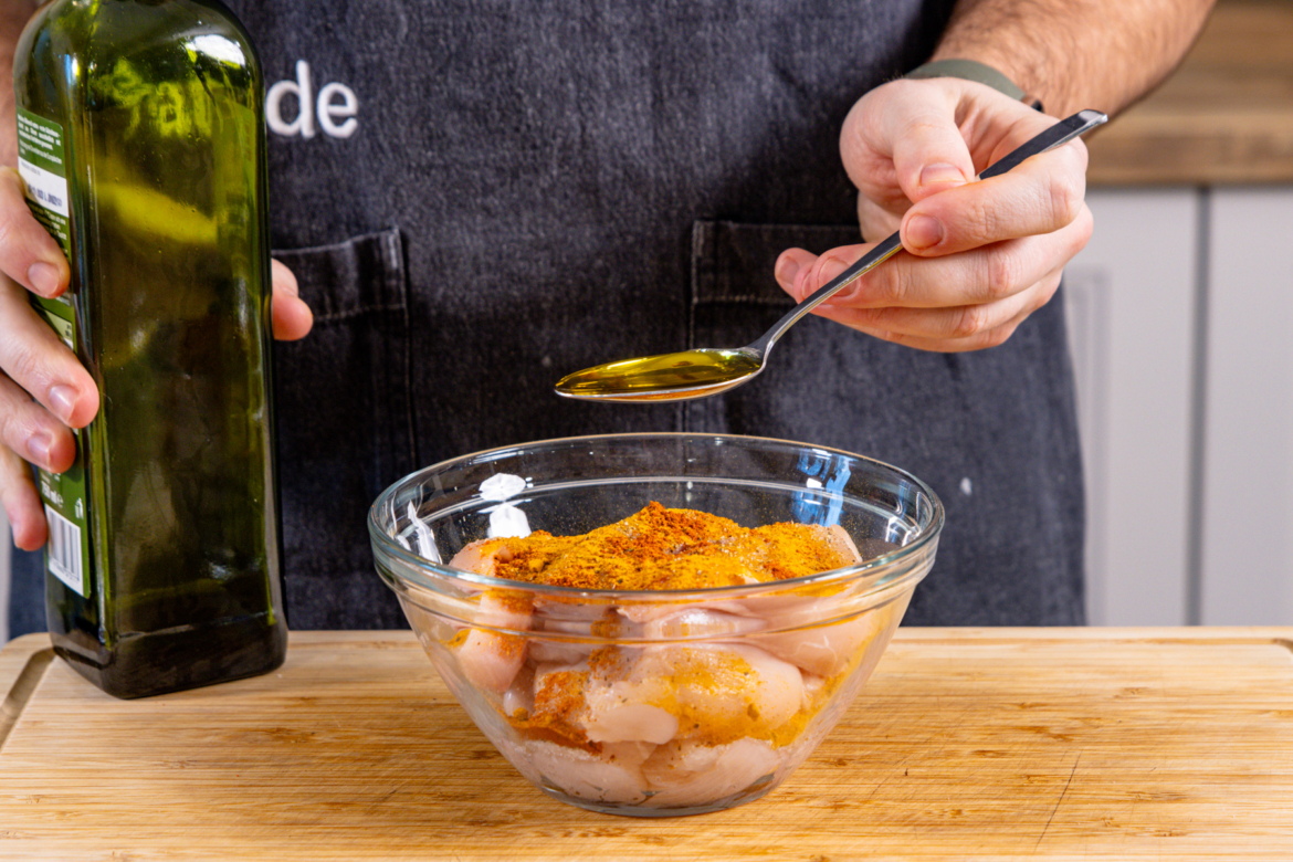 Hähnchenpfanne mit Gemüse