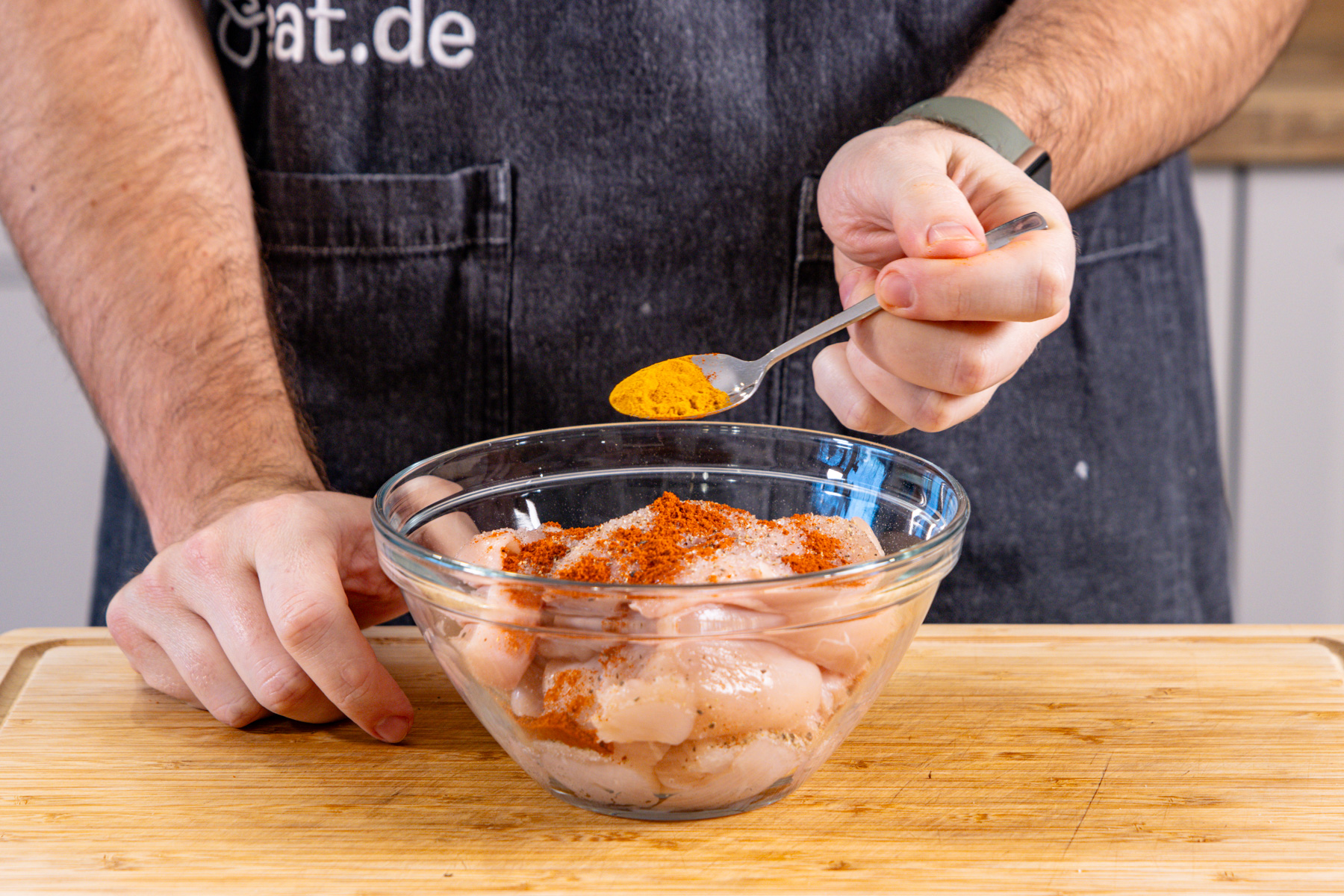 Hähnchenpfanne mit Gemüse