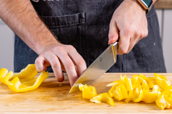 Hähnchenpfanne mit Gemüse Hähnchenpfanne mit Gemüse