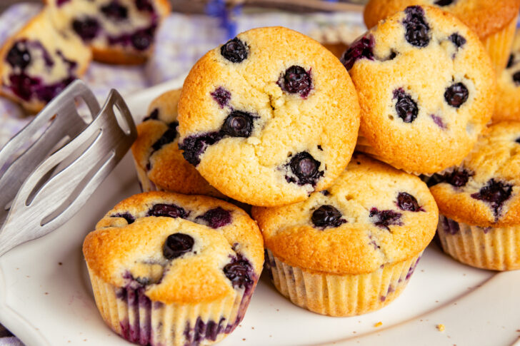 Frische Heidelbeer Muffins