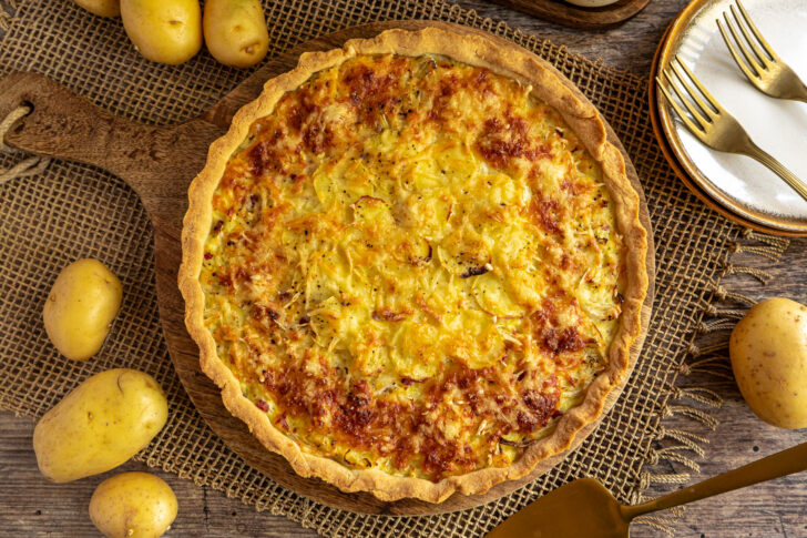 Herzhafter Kartoffelkuchen