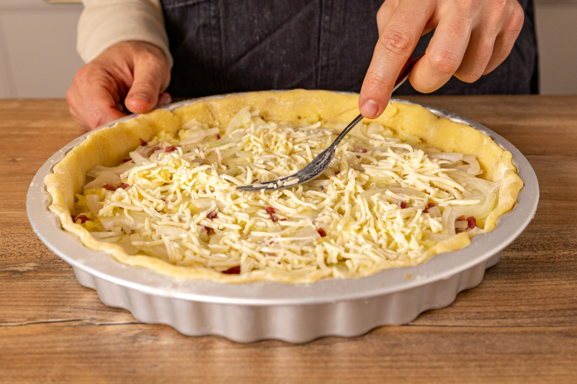 Herzhafter Kartoffelkuchen