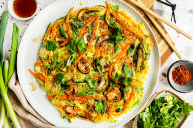 Koreanische Pfannkuchen - Yachaejeon