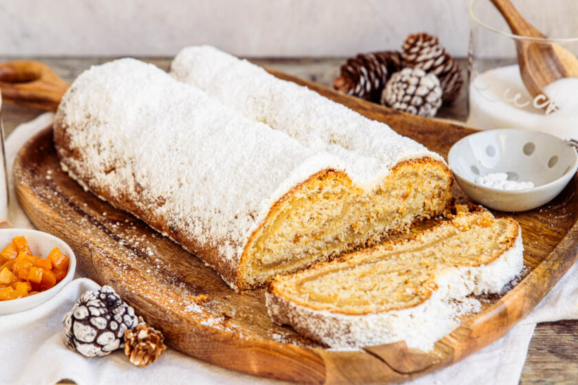 Marzipanstollen ohne Rosinen