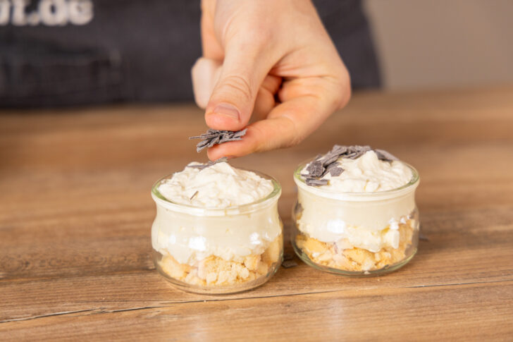 Dessert dekorieren
