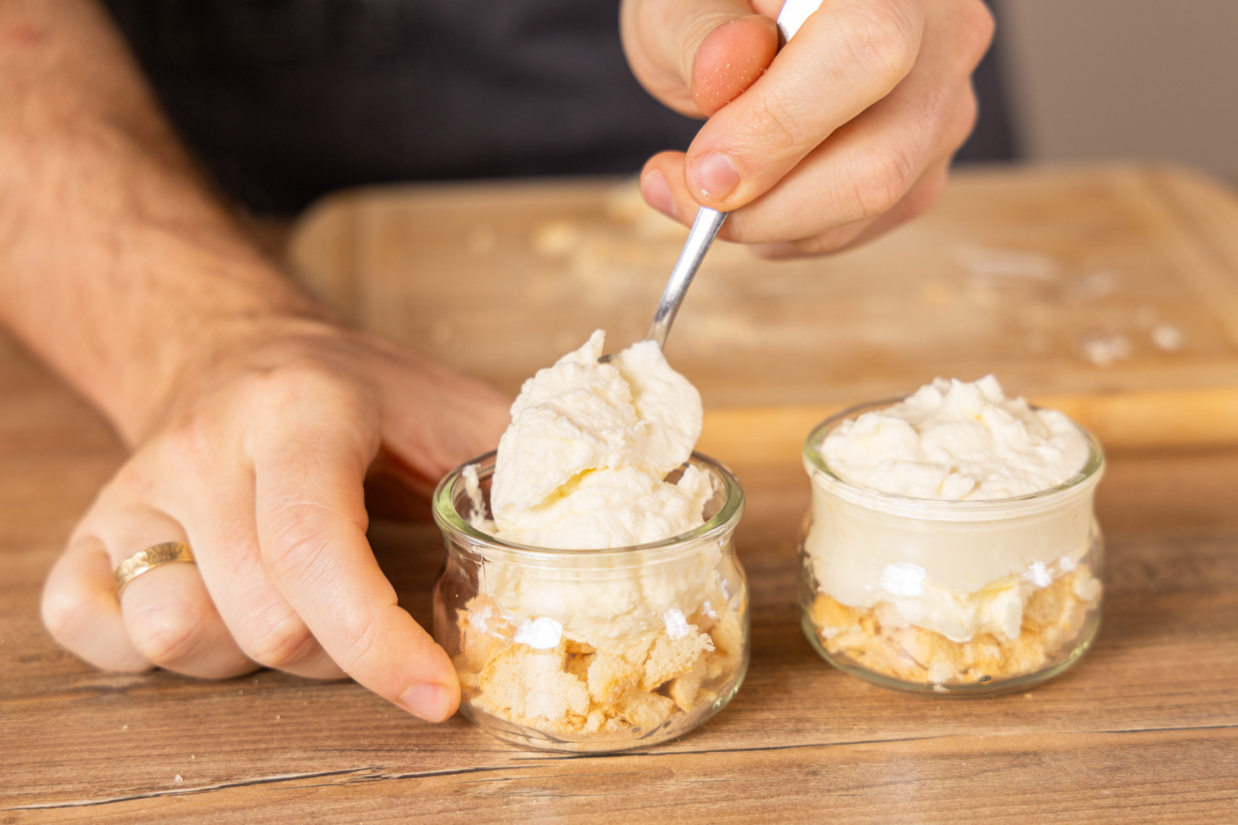 kuchen mit mascarpone und sahne