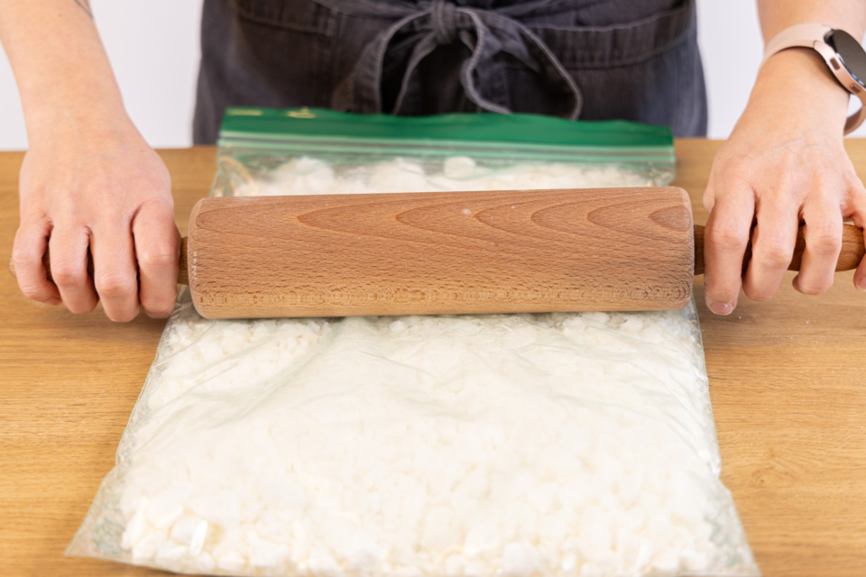 Schneegestöber Dessert: schnell &amp; einfach