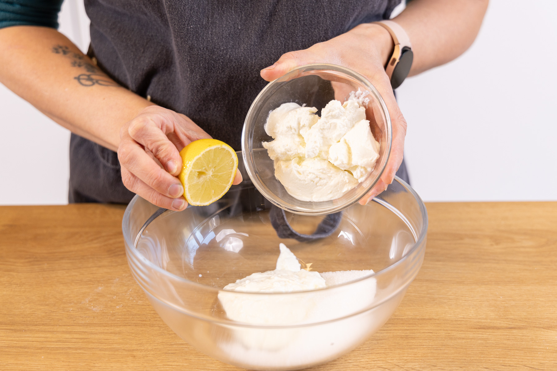 Schneegestöber Dessert: schnell &amp; einfach