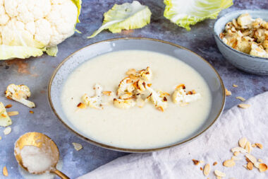 Vegane Blumenkohlsuppe