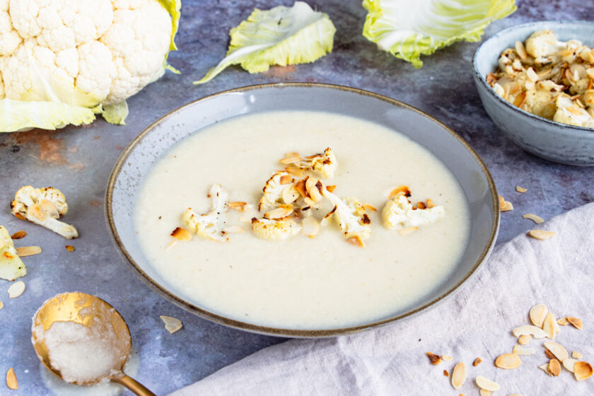Vegane Blumenkohlsuppe