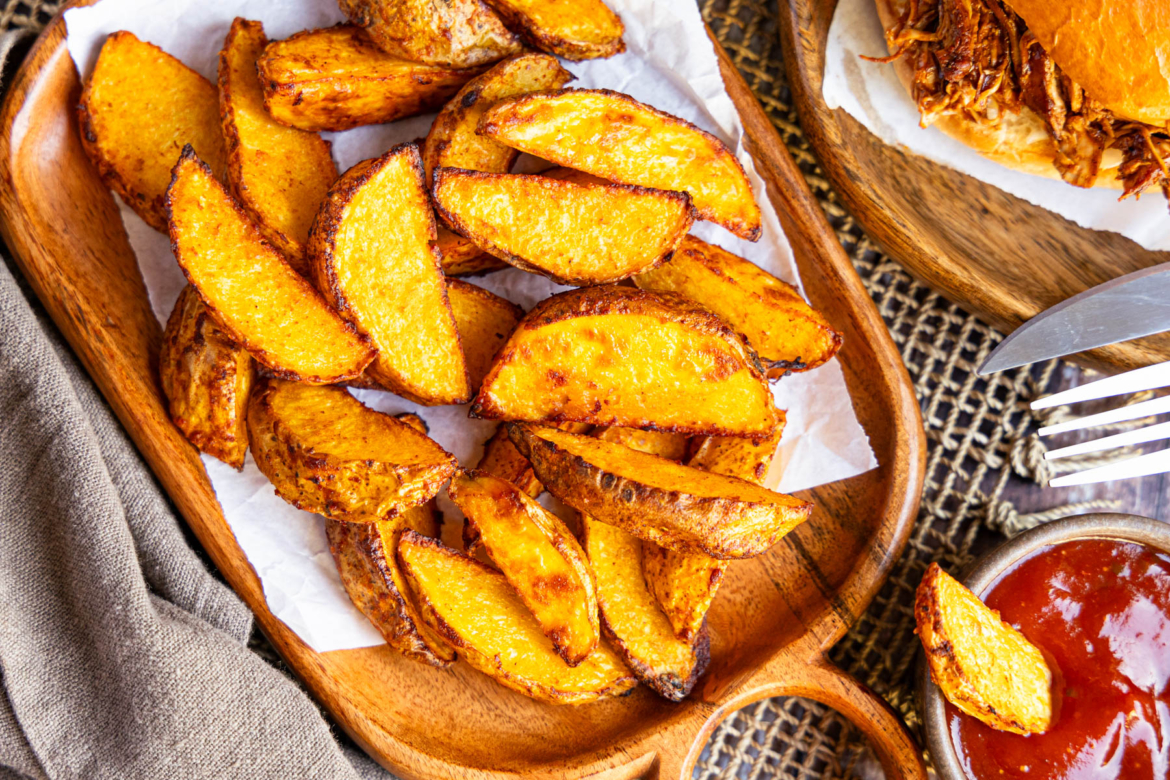 Country Potatoes - knusprige Kartoffel-Wedges