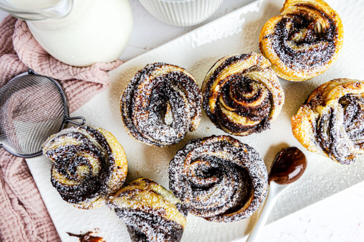 Schokoladen-Cruffins