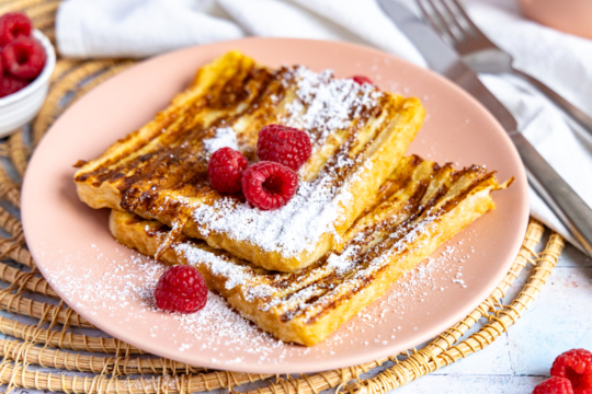 French Toast vom Kontaktgrill