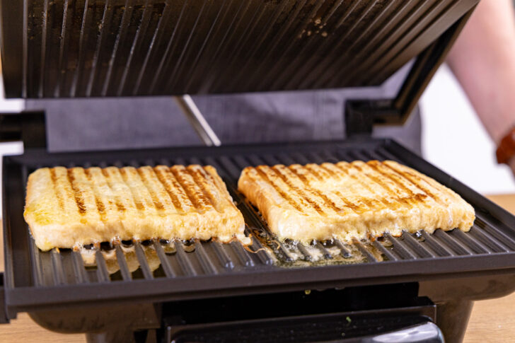 French Toast im Kontaktgrill grillen