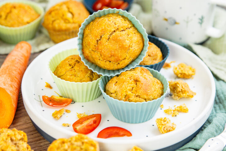 Gemüsemuffins für Babys und Kleinkinder