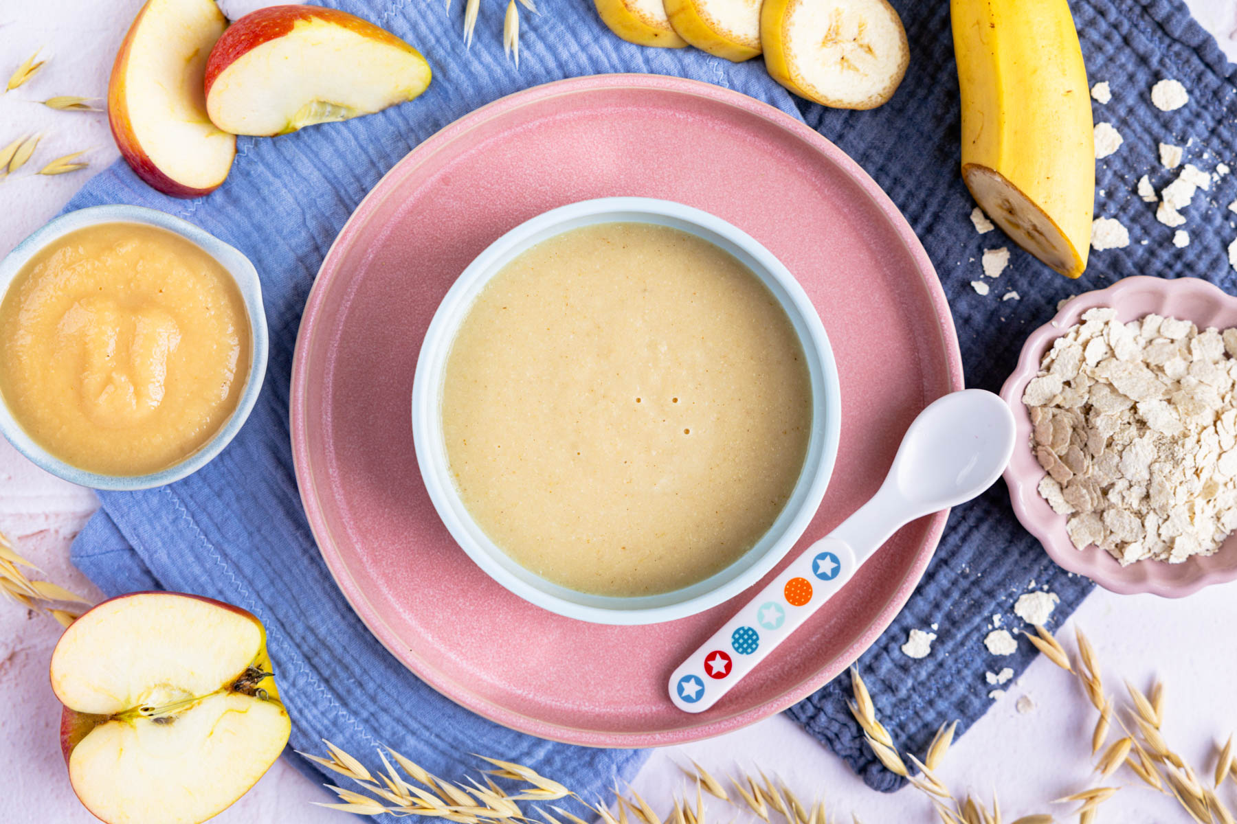 Rezept Getreide Obst Brei