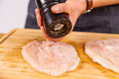 Fleisch würzen