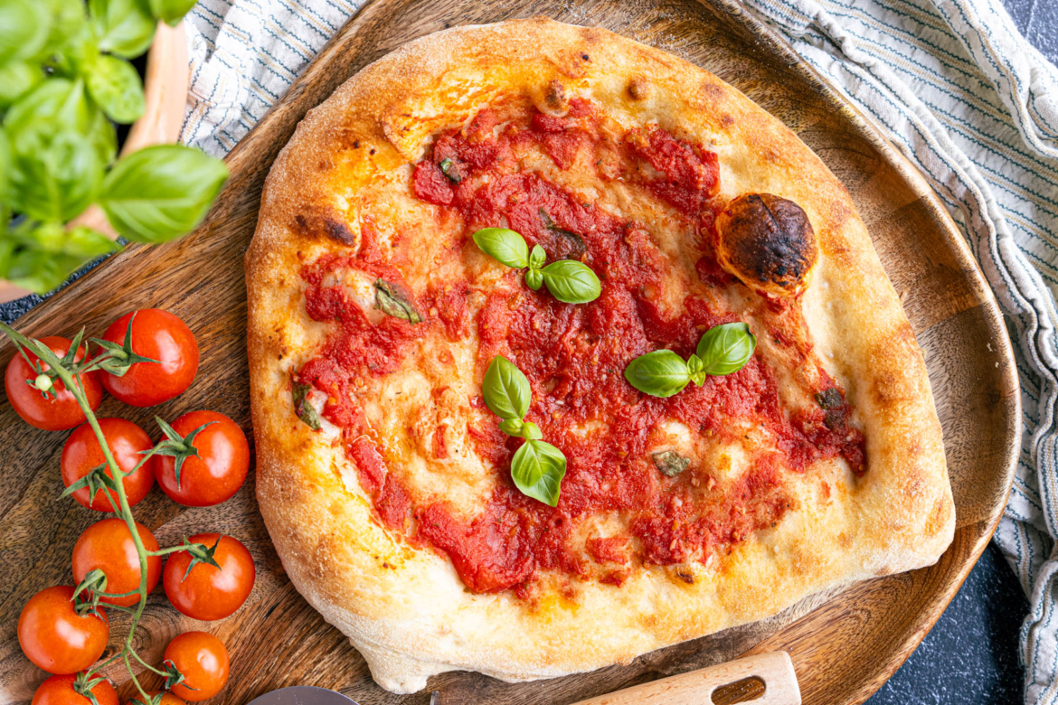 Pizza Marinara nach neapolitanischem Rezept