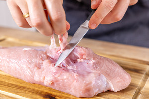 Fleisch parieren