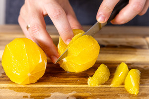 Orange filetieren