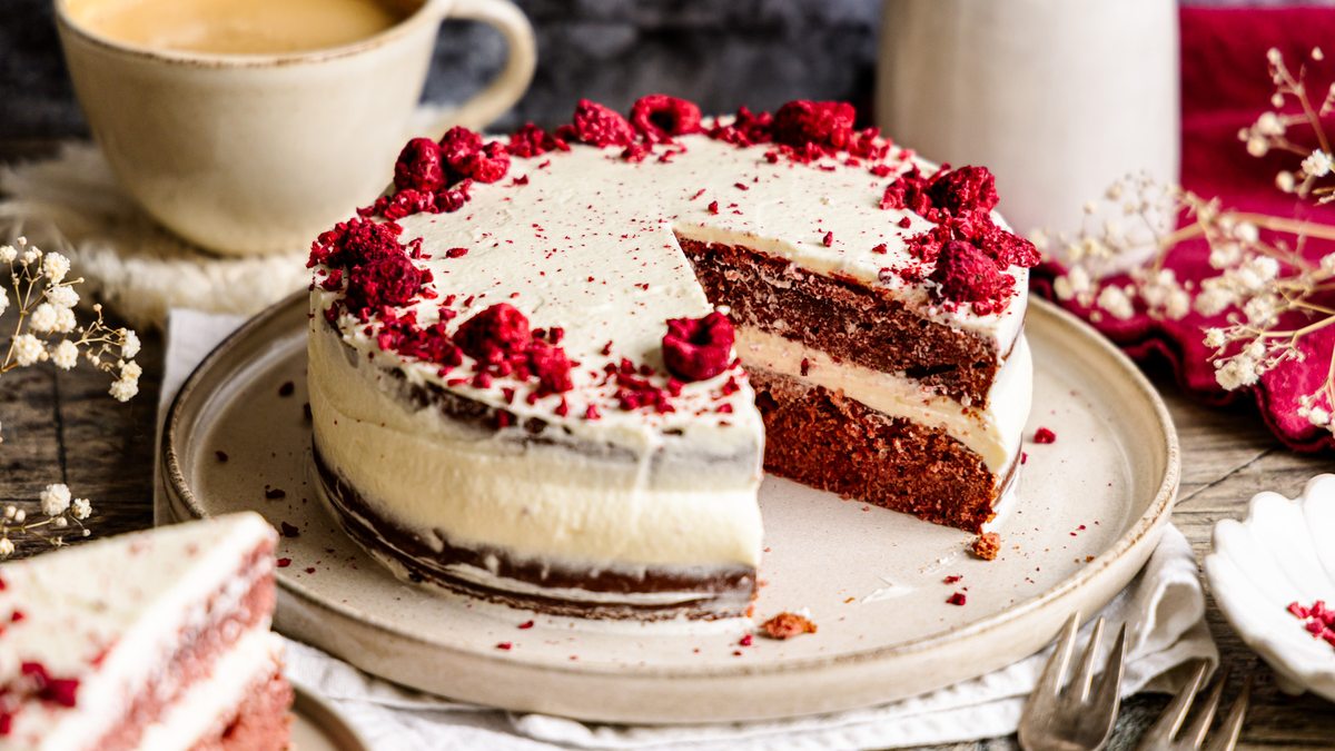Red Velvet Cake: schnell & einfach