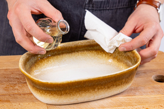 Rinderhackbraten aus dem Backofen