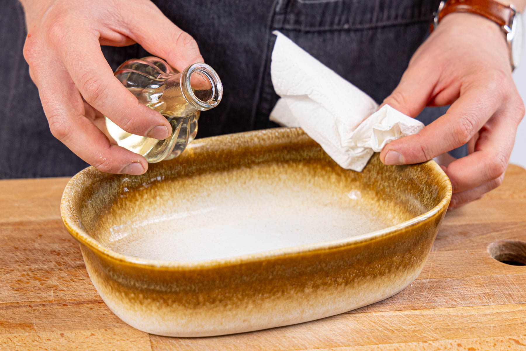 Rinderhackbraten aus dem Backofen
