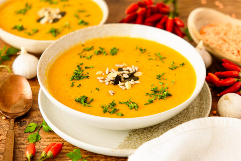 Rote Linsensuppe aus dem Thermomix®