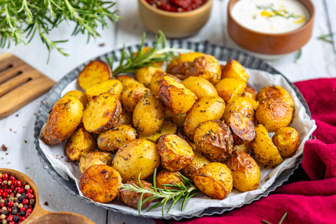 Schnelle Rosmarinkartoffeln ohne Vorkochen