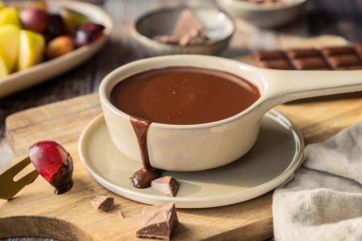 Schokofondue: das einfache Rezept