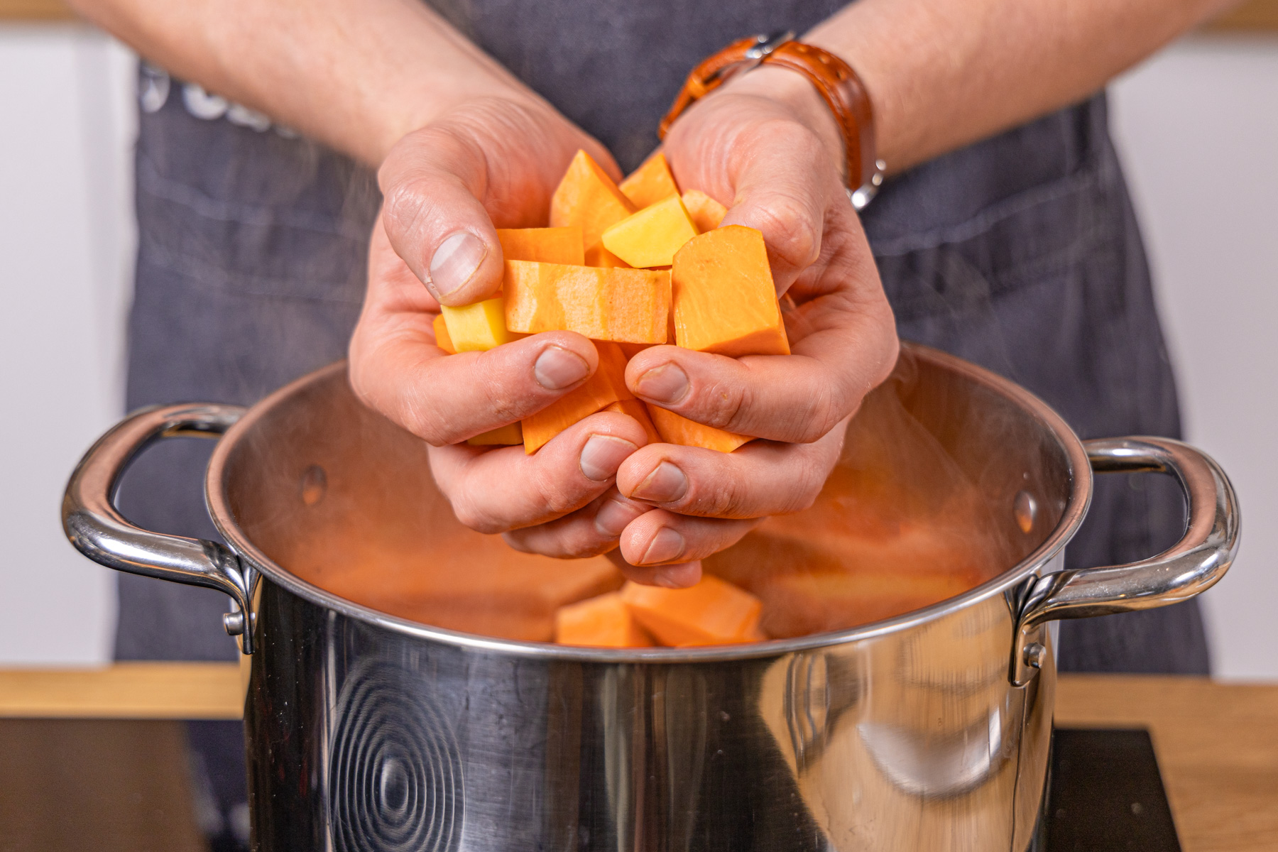 Süßkartoffel-Eintopf: schnell &amp; einfach