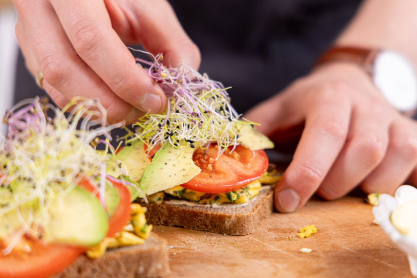 Dänisches Smörrebröd belegen