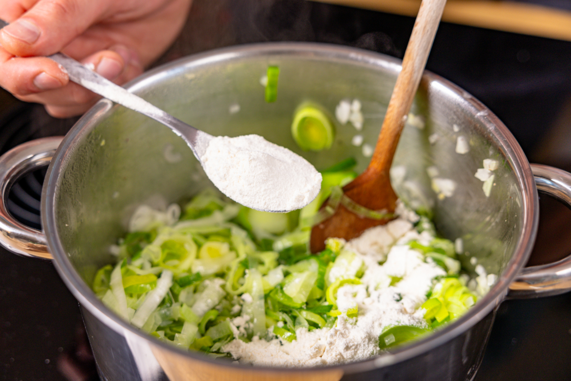 Einfache Porreesuppe: schnell & soo cremig Einfache Porreesuppe: schnell & soo cremig