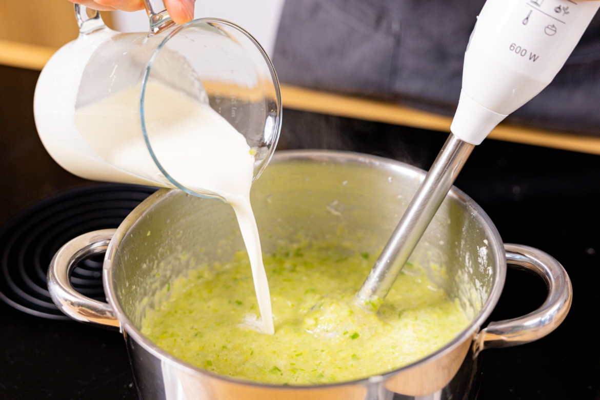 Einfache Porreesuppe: schnell &amp; soo cremig