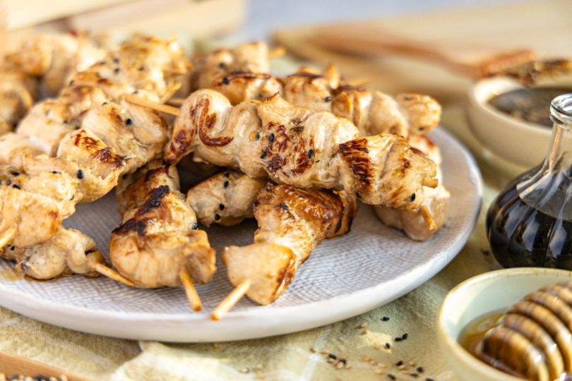 Hähnchen in Soja-Honig-Marinade