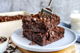 saftige Kidneybohnen-Brownies