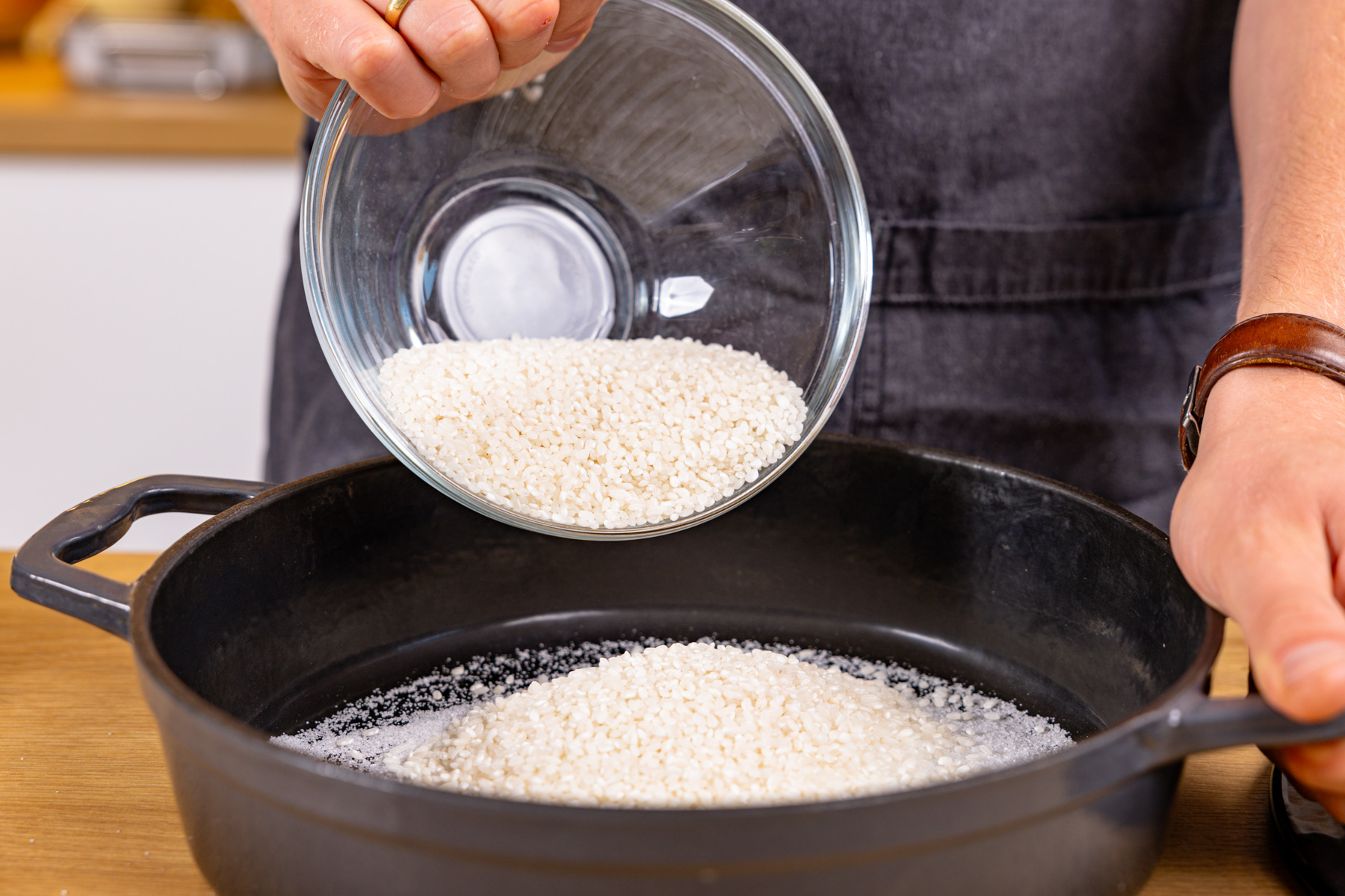 Milchreis im Backofen ohne Umrühren